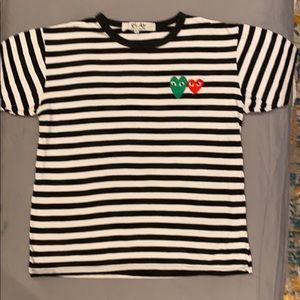 Striped COMME des GARÇONS T-shirt